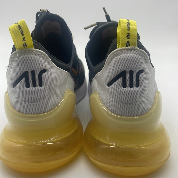 Men’s Nike AirMax 270 Yellow/Black/White DO5849-001 USED Size 13 - Picture 10 of 10